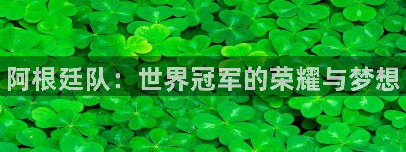 2026世界杯日期：阿根廷队：世界冠军的荣耀与梦想